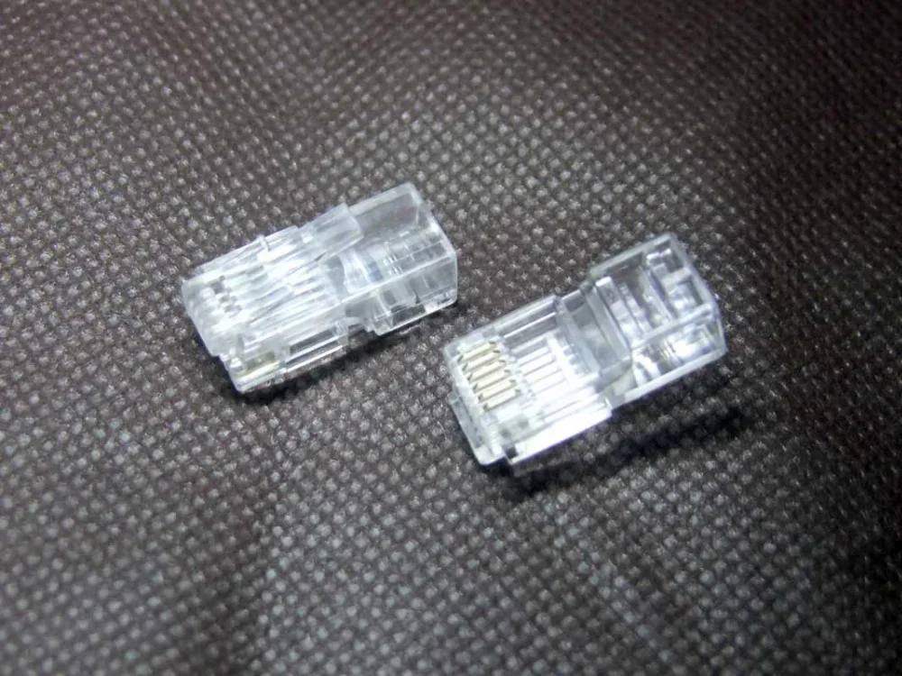 GONGFENG 100 шт. новый разъем RJ11 специально сделанный телефон удлиненный 6P6C