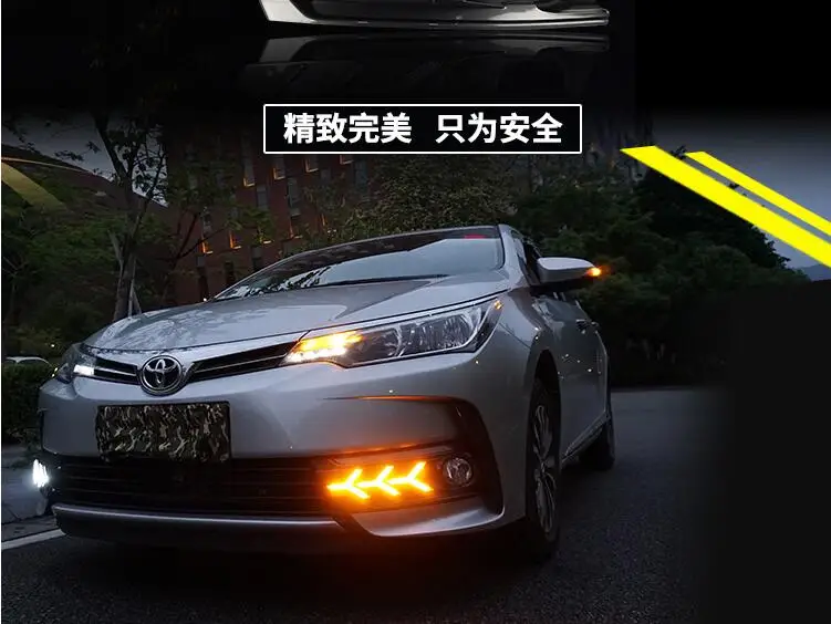 Corolla бампер светильник год, altis Дневной светильник светодиодный Auris, rush, автомобильные аксессуары, wish, corolla противотуманный светильник
