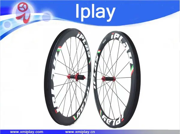 Колеса из углеродного волокна IPLAY 50 мм колеса для шоссейного велосипеда R36