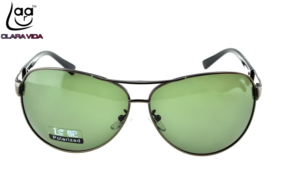 Мужские солнцезащитные очки Oculos поляризационные с тонкими шарнирами твердыми