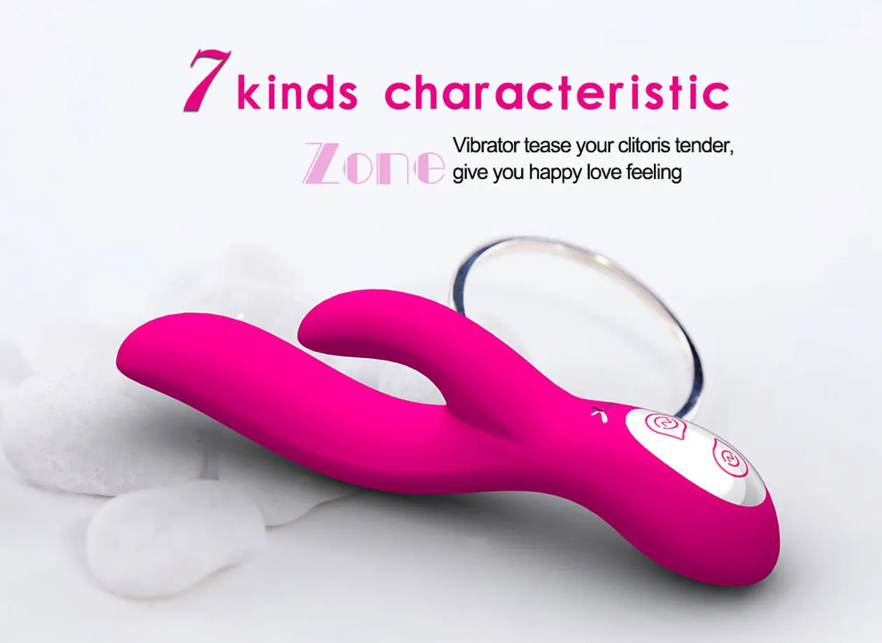 Кролик Вибратор Интимные Игрушки для женщин 7 скоростей G spot стимулирующие