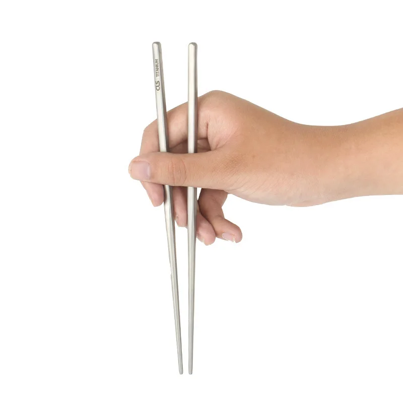 13 г чистого титана палочки для еды Кемпинг посуда набор Ourdoor кухонная пикника kamp