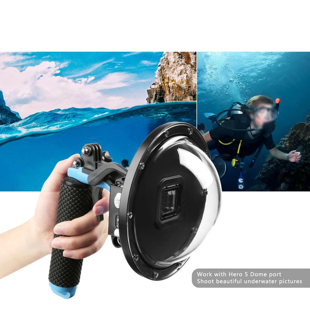 Плавающий поплавок рукоятка пистолет триггер Набор для DJI OSMO Yi 4K GoPro Hero 9 8 7 6 5 4 SJ4000