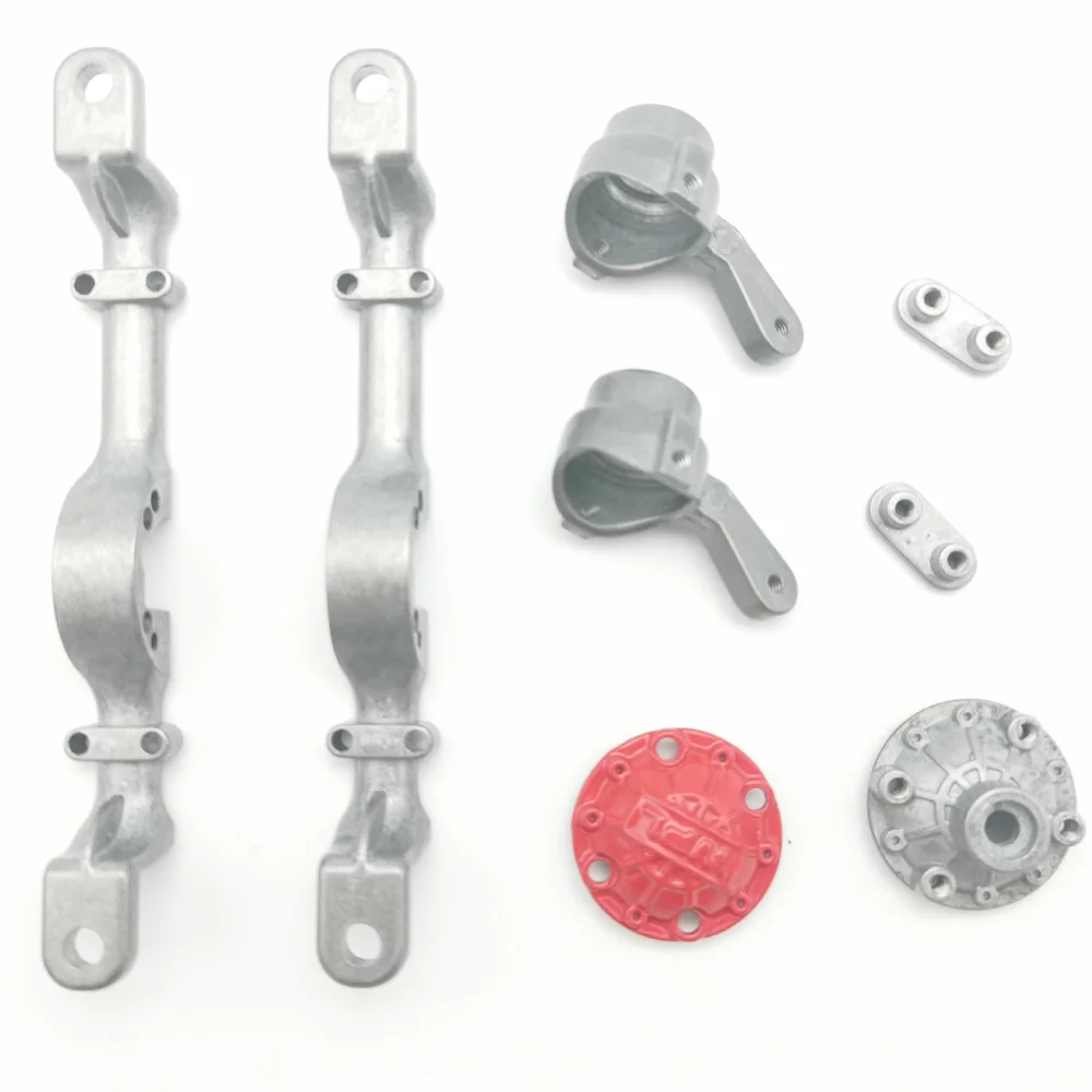 S Front axle housing RBR/C WPL мобильный телефон 4/6wd металлический большой рулевого передний и задний мост корпус аксессуары DIY обновления модифицированная модель аксессуары - Цвет: S Front axle housing