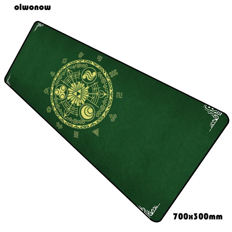 Zelda Коврик для мыши 70x30 см, игровой коврик для мыши, аниме, высокое качество, офисный коврик для ноутбука, Настольный коврик, HD принт, padmouse, игры, pc gamer, коврики - Цвет: Size 700x300x2mm