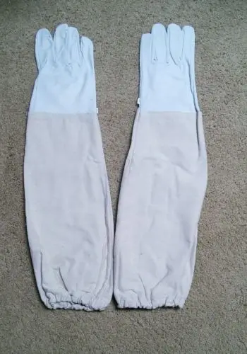 

Beekeeper bee wasp hornet pest control Gloves Leather XX large size XXL