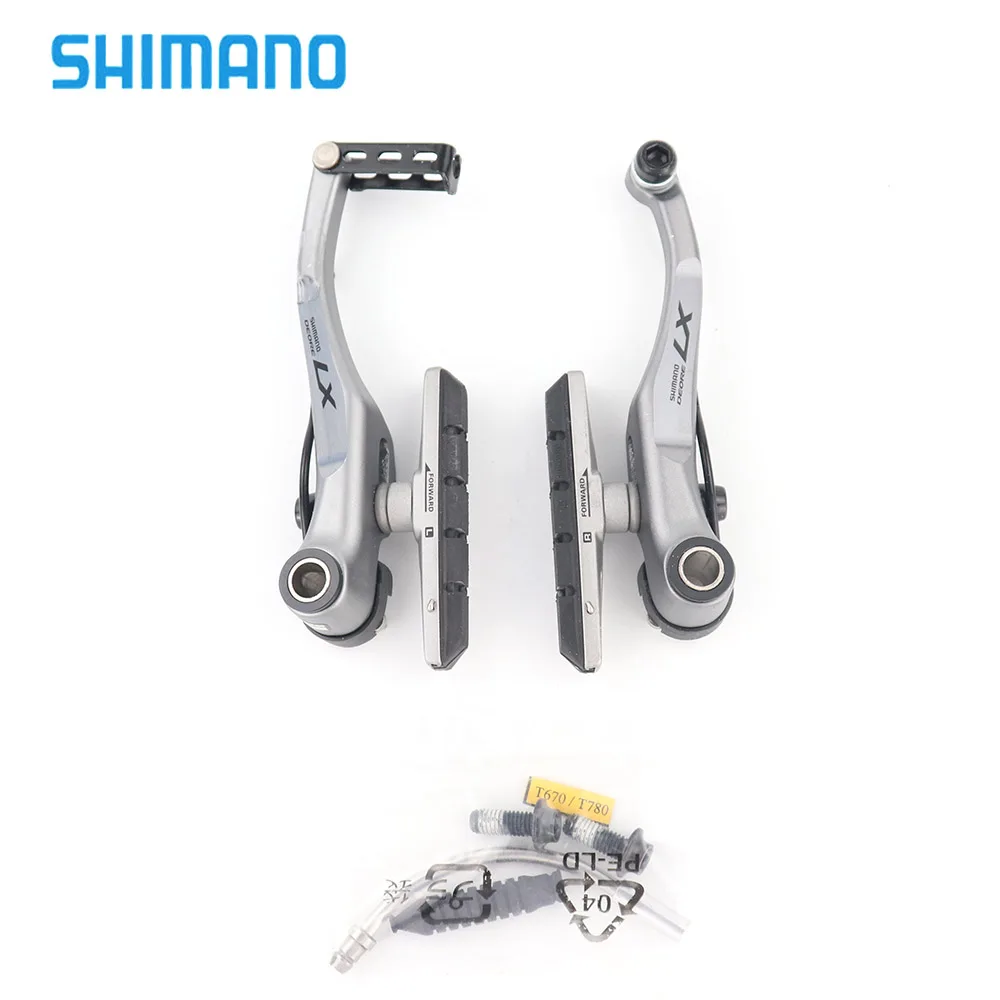 Shimano Deore LX BR-T670 V тормоз горный велосипед тормозной суппорт набор Shimano оригинальные товары Аксессуары для велосипеда