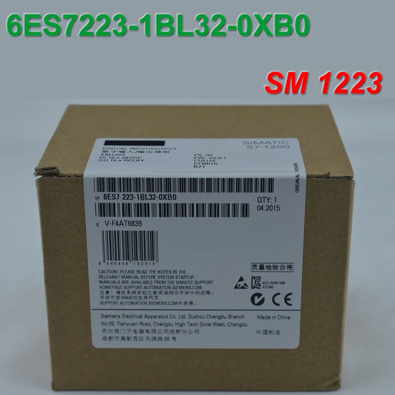 6es723 1bl32 0xb0 (6ES7 223 1BL32 0XB0) симатический S7 1200 цифровой I/O SM 1223 16DI / 16DO DC 24 V есть в