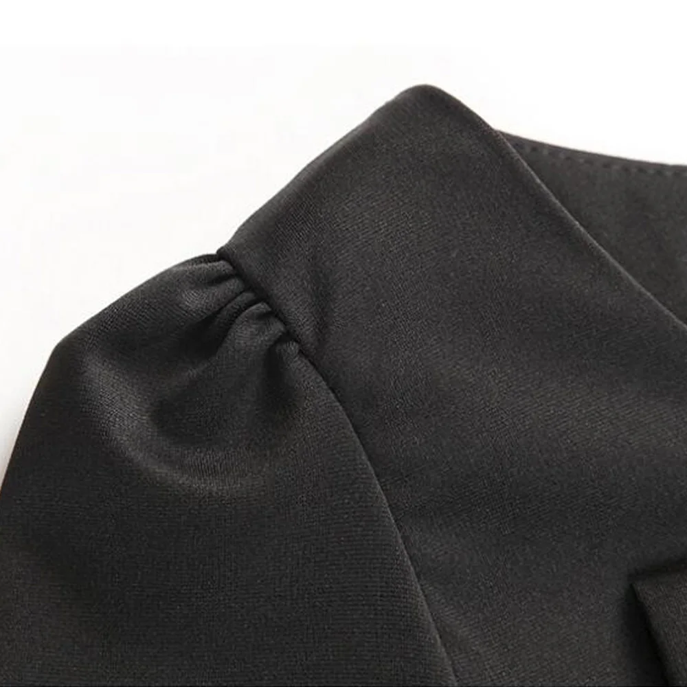 2019 модное летнее платье карандаш в стиле ретро с коротким рукавом одежда