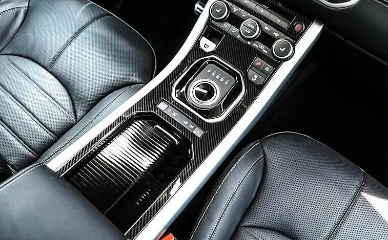 Для Range Rover Evoque 2013 2016 аксессуары центральной консоли Шестерни Панель ABS хром