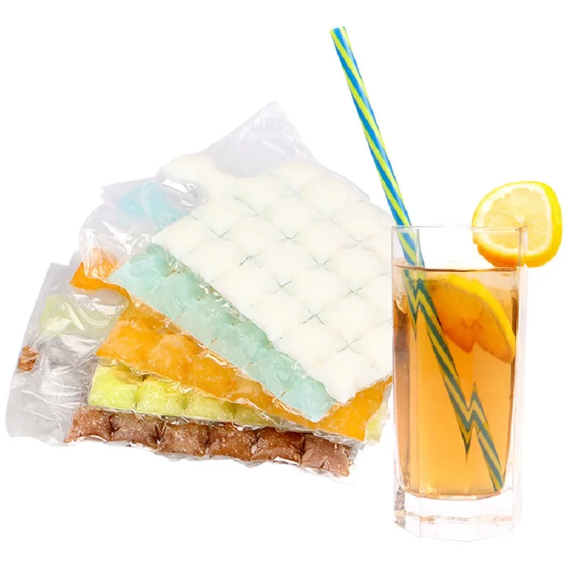 Одноразовые мешки для льда 10 шт. лоток с формой кубиков форма новые подарки