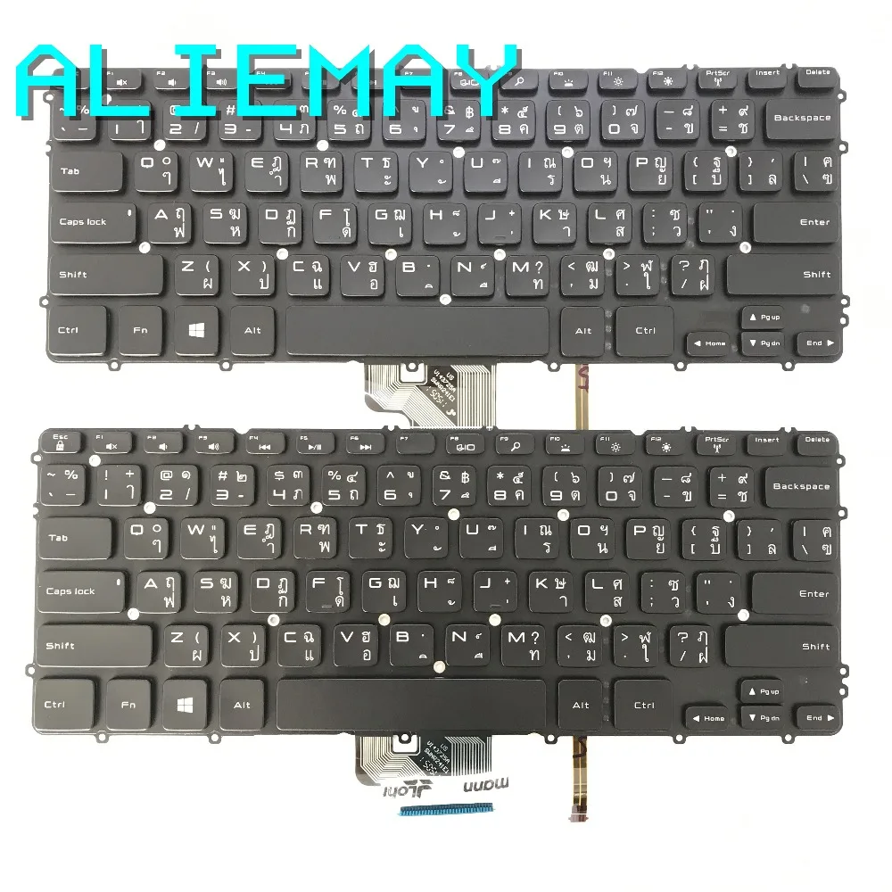 Абсолютно новая Оригинальная клавиатура TI US THAILAND с подсветкой для DELL XPS15 9530 PRECISION