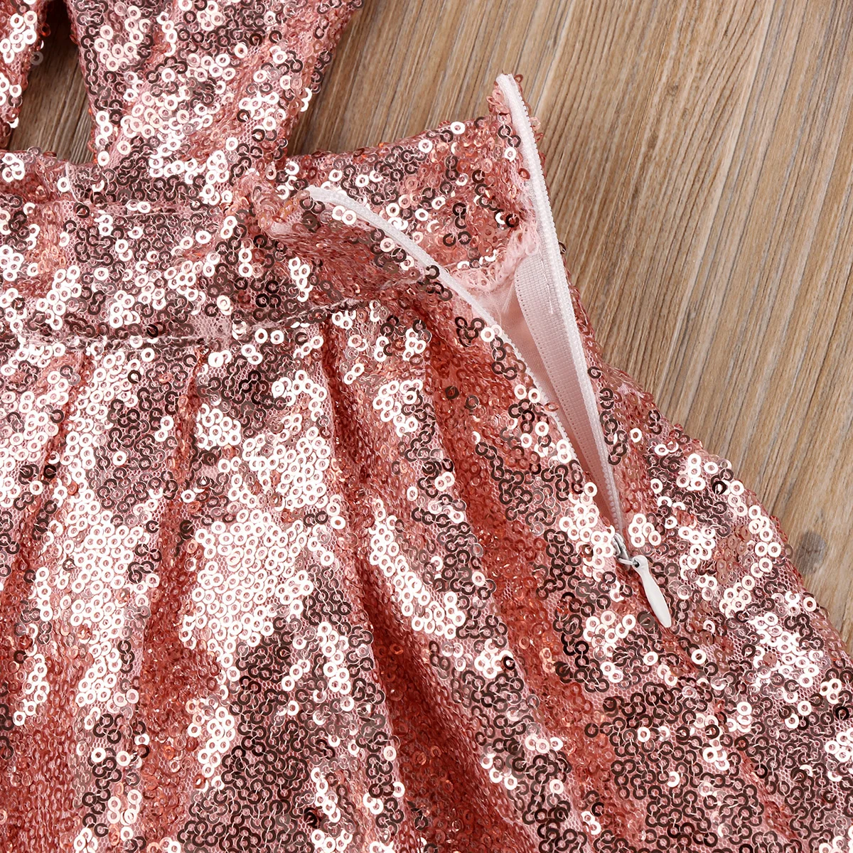 Детские комбинезоны с пайетками для маленьких девочек юбка наряды свадебной