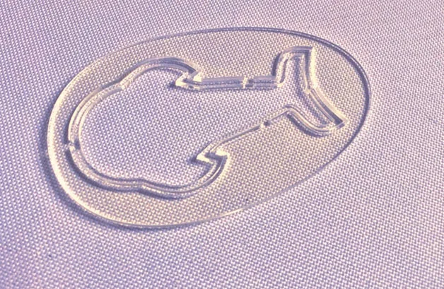 

designer template leather craft whale design modeling plastic mould with Die cutting plastic mould set