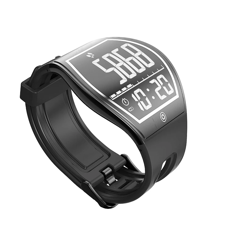 Новое Прибытие Гибкая E-ink Дисплей Беспроводное Зарядное Устройство  Smartwatch PK AMAZFIT Xiaomi HUAWEI SmartWatch withings идти | Электроника  | АлиЭкспресс