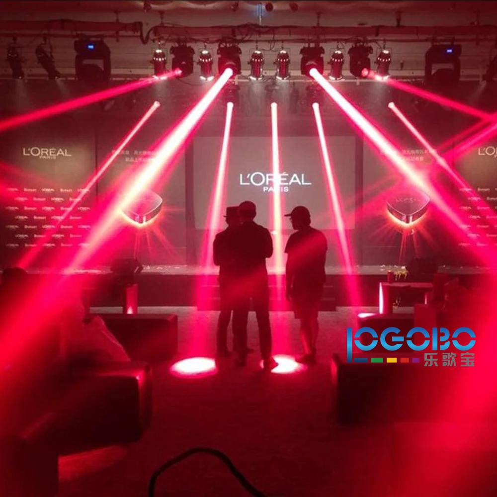 Оптовая продажа DMX головной этап показывает эффект освещения Шарпи луч 200 Вт