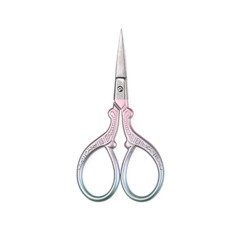 D style 4 Colors Tailor Small Scissors Cross Stitch Embroidery Sewing Tools Women Handcraft DIY Tool Tailor Scissor Sewing Accessories - Цвет: D style