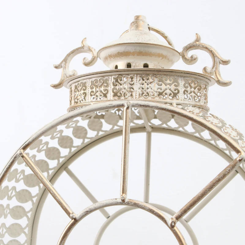 Европейский полый подсвечник из кованого железа креативный торшер новинка 2019