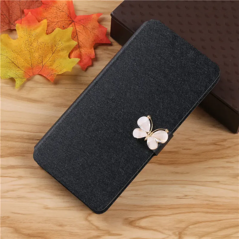 Black Butterfly Coque чехол s для Motorola Moto G4 G6 G5S G5 Plus Play флип-чехол для телефона чехол для Motorola G6 Play Fundas защитная сумка capa - Цвет: Black Butterfly