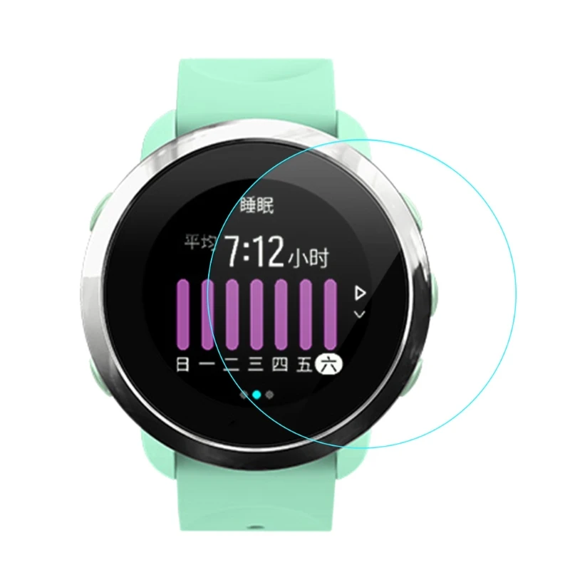 2 шт. закаленное стекло HD ультратонкая Защитная пленка для экрана Suunto 3