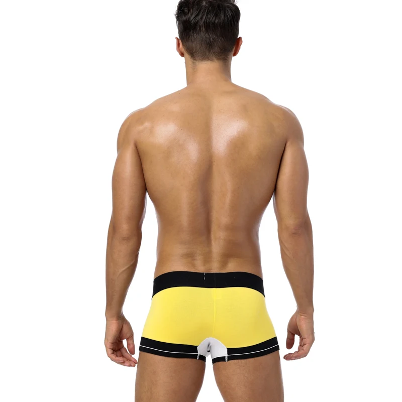 85 брендовые трусы сексуальные Для мужчин s однотонный Мужское нижнее белье из модала боксеры Шорты