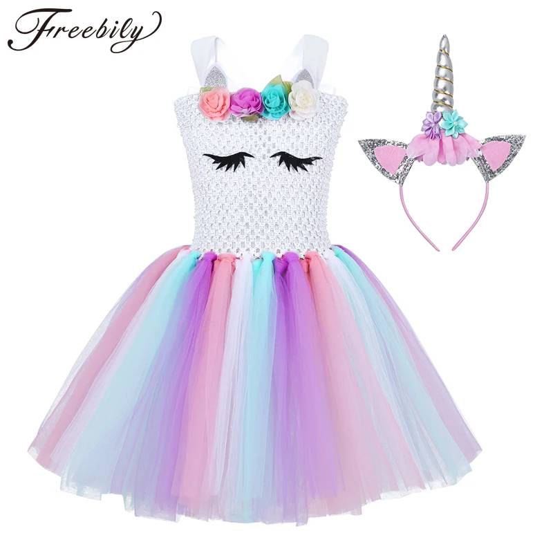 Детские костюмы принцессы для девочек косплей платье детей костюм на Хэллоуин