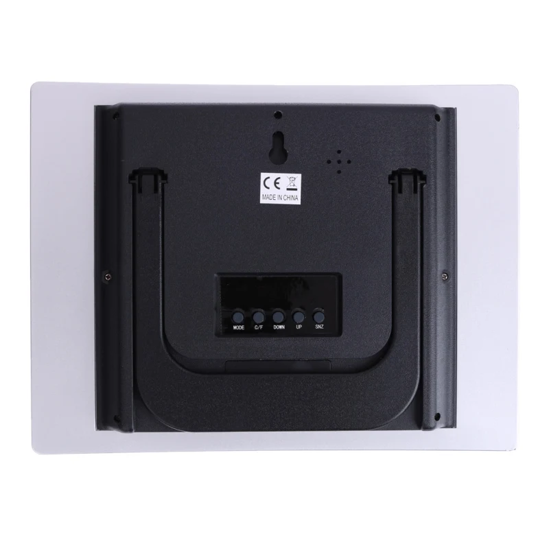 Цифровые настенные часы с термометром ЖК дисплей электронный измеритель