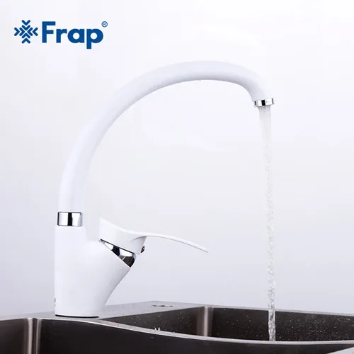 FRAP твердый кухонный смеситель для холодной и горячей воды, гибкий кухонный кран с одним рычагом, водопроводный кран, кухонный кран Torneira Cozinha F4101-13 - Цвет: F4101-12