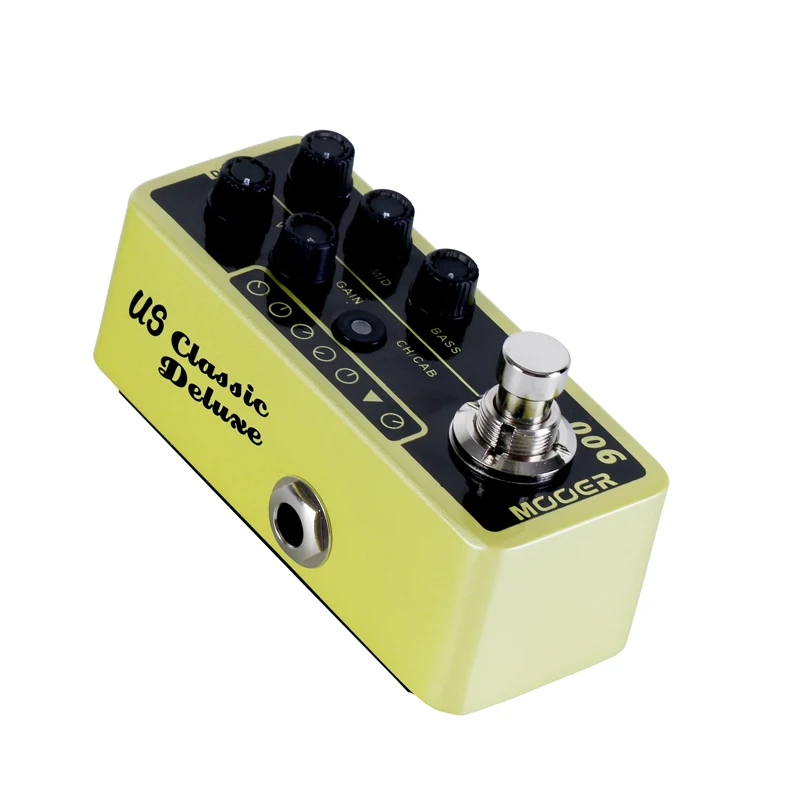 Mooer Micro Digital Preamp 006 Classic Deluxe педаль для гитары с эффектами задержки и реверберации 3