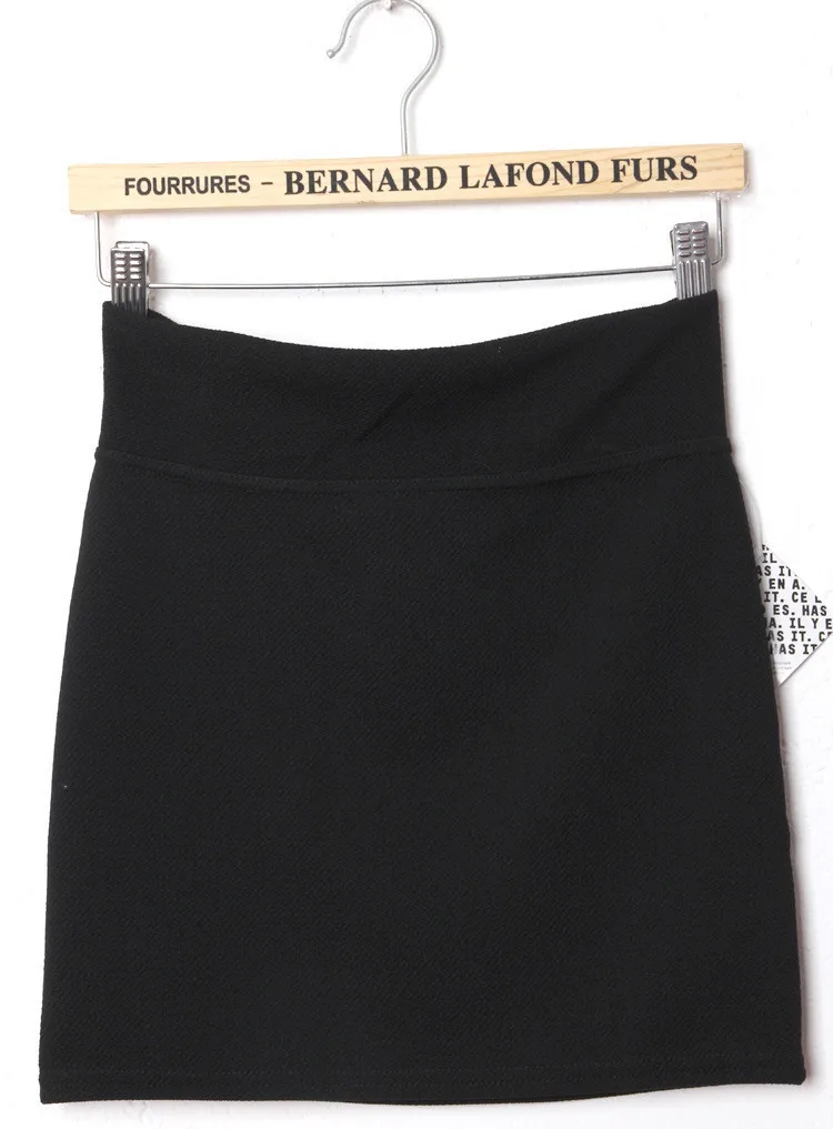 Женская облегающая короткая юбка карандаш однотонная мини ярких цветов Размеры S