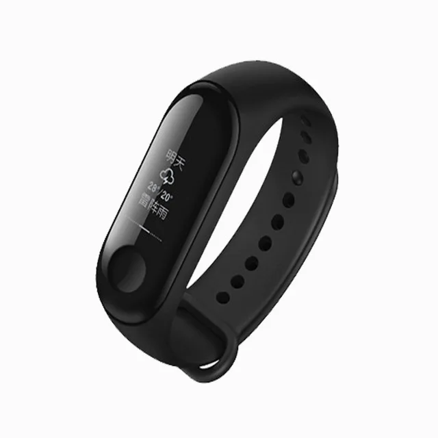 MI Band 3 Xiao mi AMAZFIT экватор умный Браслет mi band 3 сна калорий Фитнес-трекер спортивная мода керамический водонепроницаемый браслет - Цвет: MI Band 3
