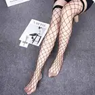 Гламурные женские сетчатые сексуальные женские чулки, колготки до бедра