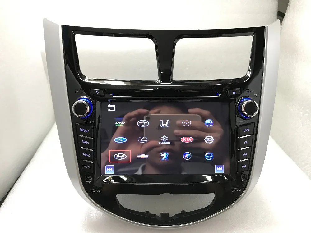 BYNCG 2 din dvd-плеер автомобиля для hyundai Solaris акцент Verna i25 с радио gps навигации Bluetooth USB карта камера