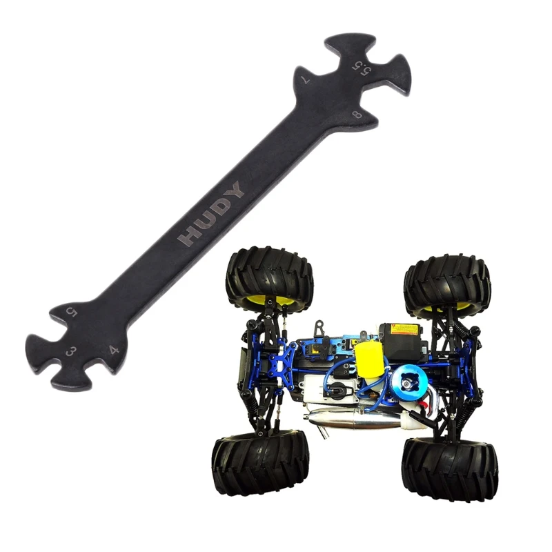 Инструмент для гаечного ключа RC 3/4/5/5.5/7/8 мм Многофункциональный 6 в 1 стяжки с