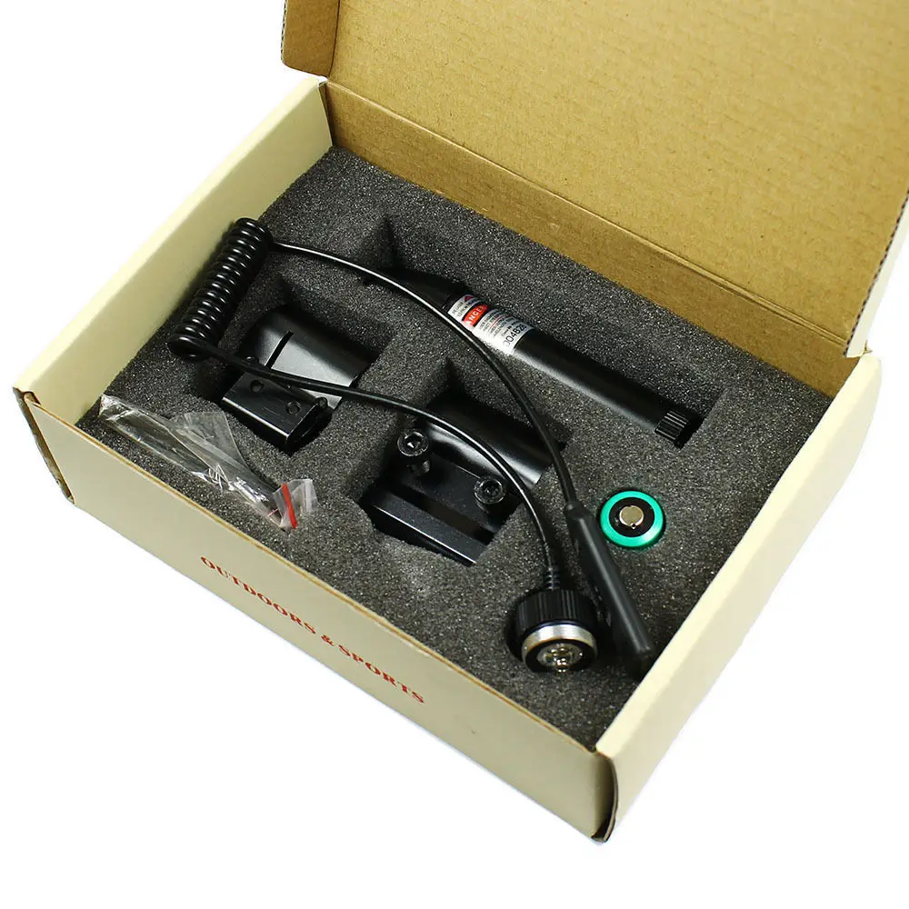 1 шт. Компактный Тактический красный и зеленый лазерный прицел с креплением на