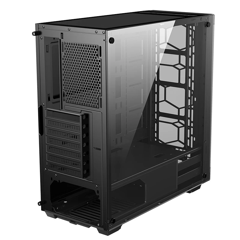 Башенное шасси JONSBO T02 Black medium ATX/Поддержка водяного охлаждения 240 | Компьютеры и