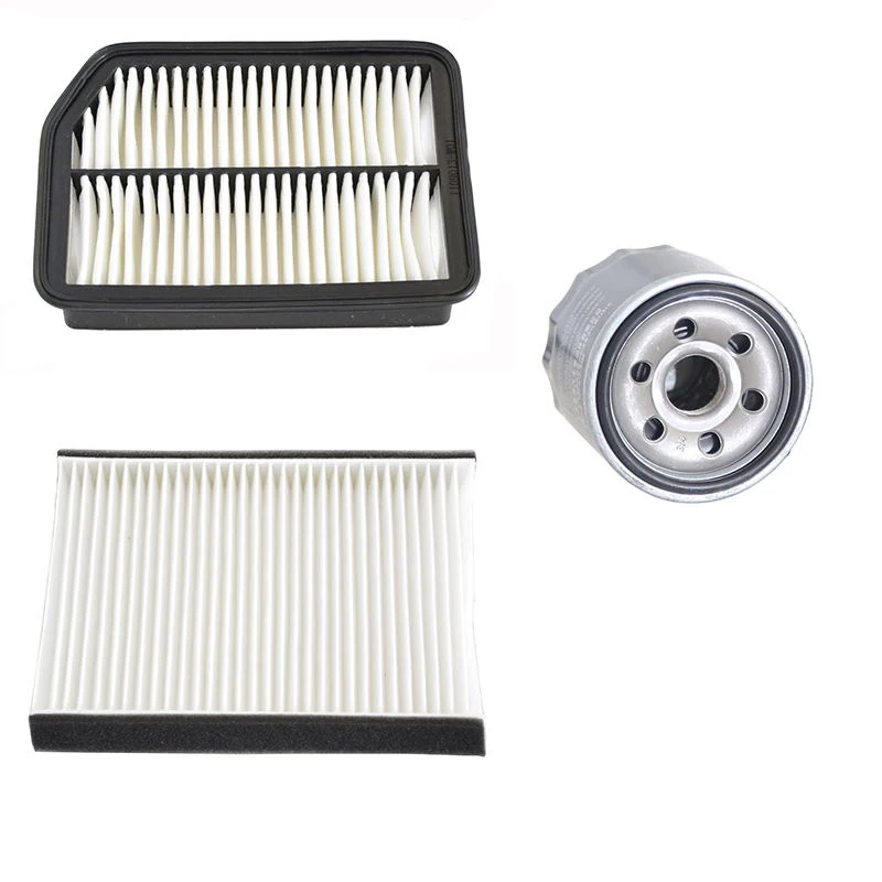 

1 set/3pcs Car Air Filter Cabin Filter Oil Filter for Changan CS35 1109013-W01 8100103-W01 15601-87703