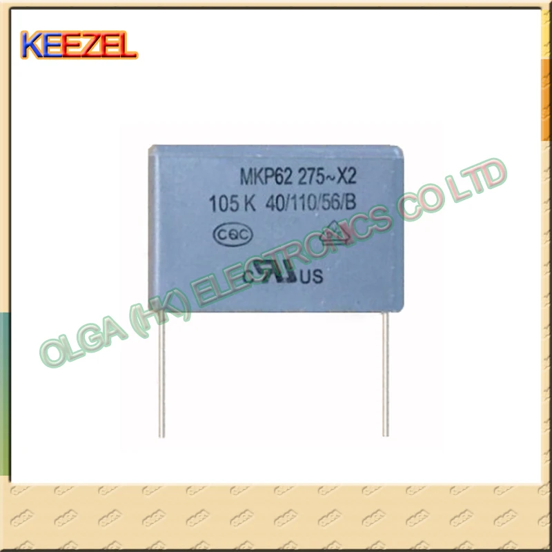 MKP62 Farah X2 безопасный конденсатор 275VAC 105K 1UF250V AC Конденсатор шаг 27 мм|p p|c c |