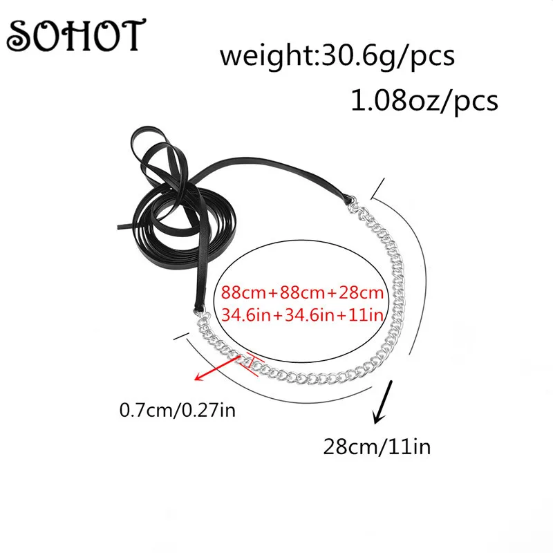SOHOT трендовые женские ожерелья чокер золотистого и серебристого цветов из