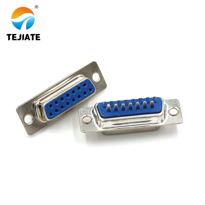 Штепсельная розетка DB15 15 P с параллельным портом и контактами гнездовой разъем