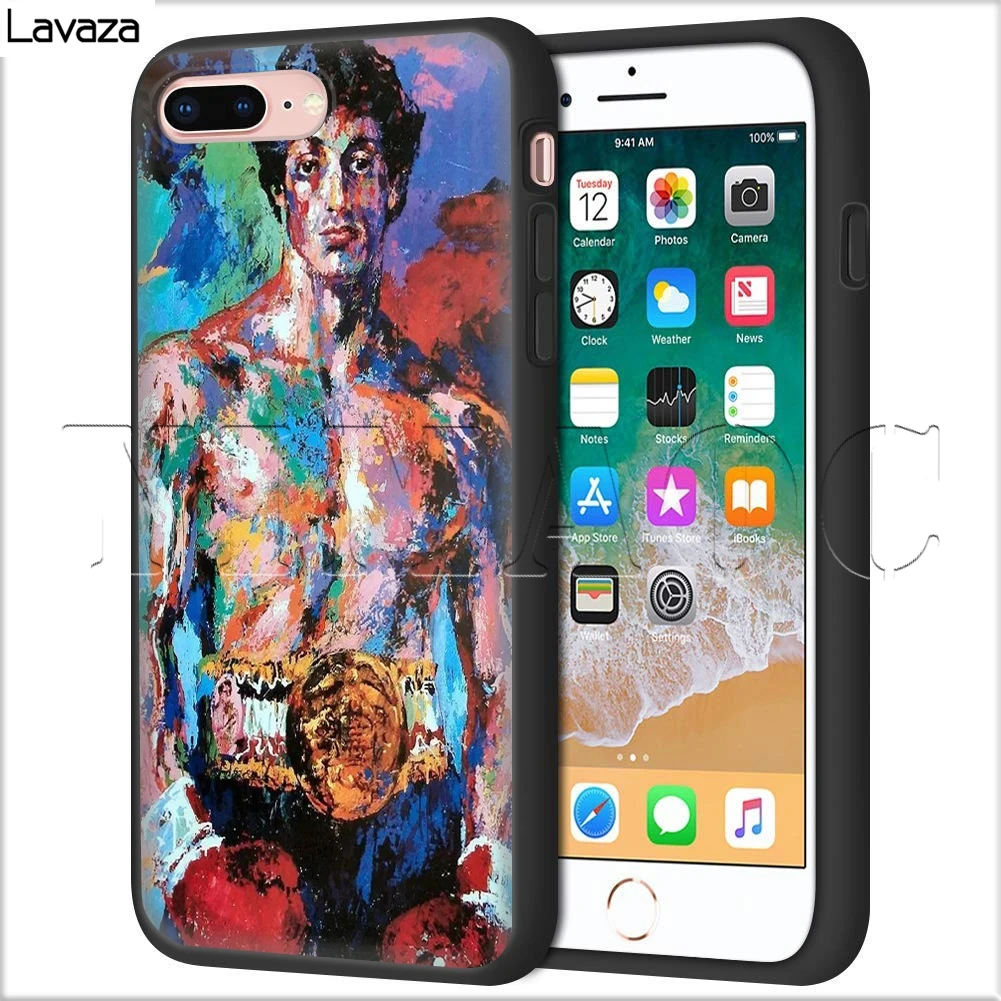 Lavaza Rocky Balboa Case for iPhone 11 Pro XS Max XR X 8 7 6 6S Plus 5 5s se |
