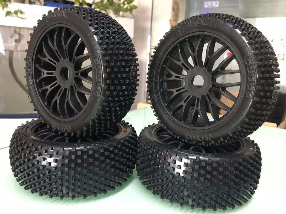 1/8 осевые внедорожные бесщеточные электрические/NITRO багги колеса/шины 4 шт. Kyosho