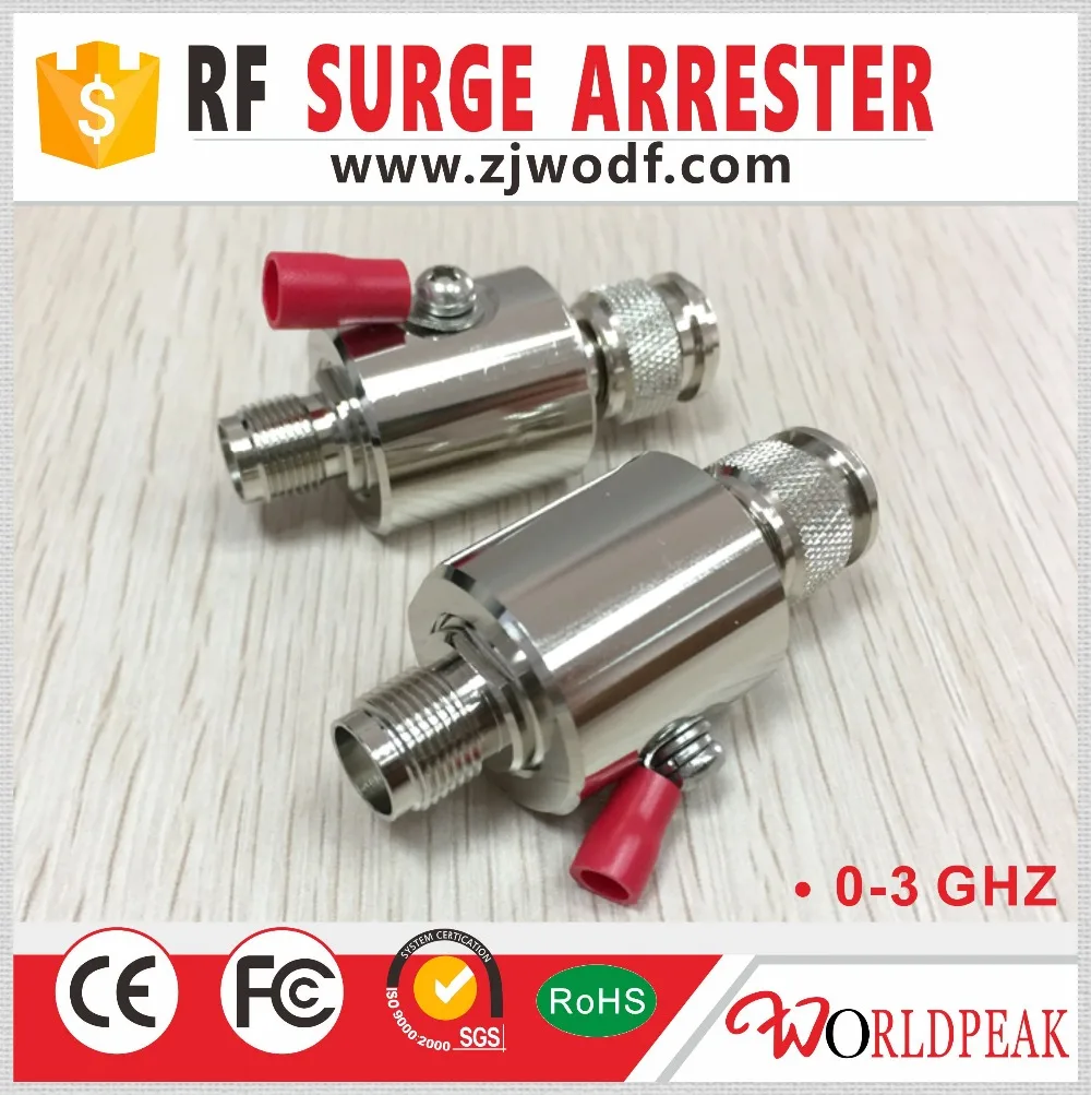 Бесплатная доставка 1 шт. 0 3 ГГц rf Lightning protector TNC штекер к гнезду surger arrester lightning