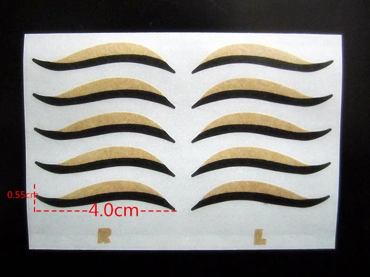 

5packs Cat Style Eyes Sticker Black Eyeliner & Double Eyelid Tape Cat Eye Line Tattoo Eyeliner Makeup Free Shipping