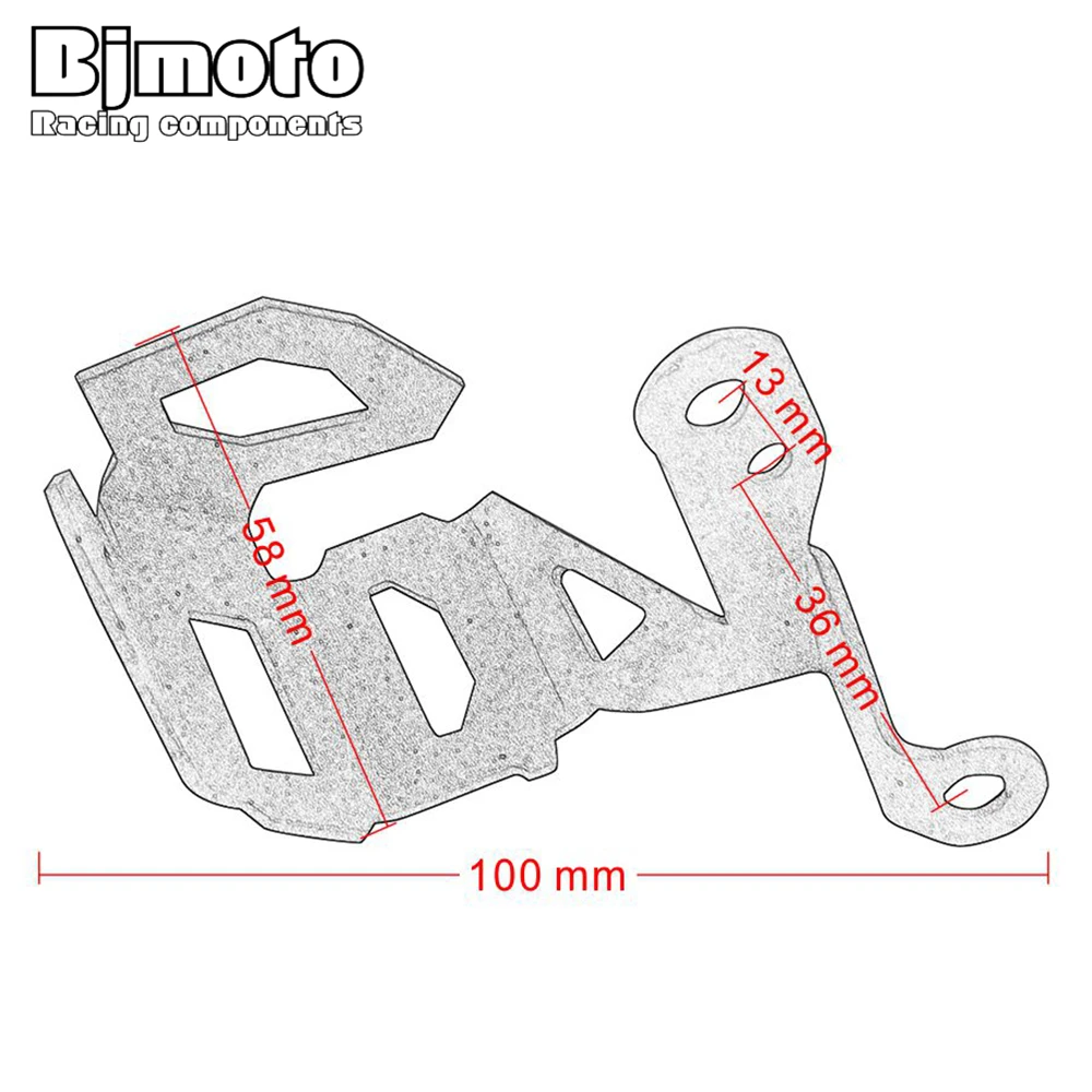 

Bjmoto New 2018 Motorcycle Protection cover Brake Fluid Reservoir Oil Cap Guard For ADV 1050 1190 1290 Adventure 2013-2018
