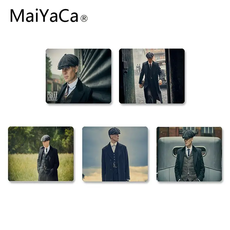 

MaiYaCa Boy Gift Pad Tommy Shelby Peaky Blinders TV Laptop Gaming Mice Mousepad DIY Design Mouse pad Rug For PC Laptop Notebook