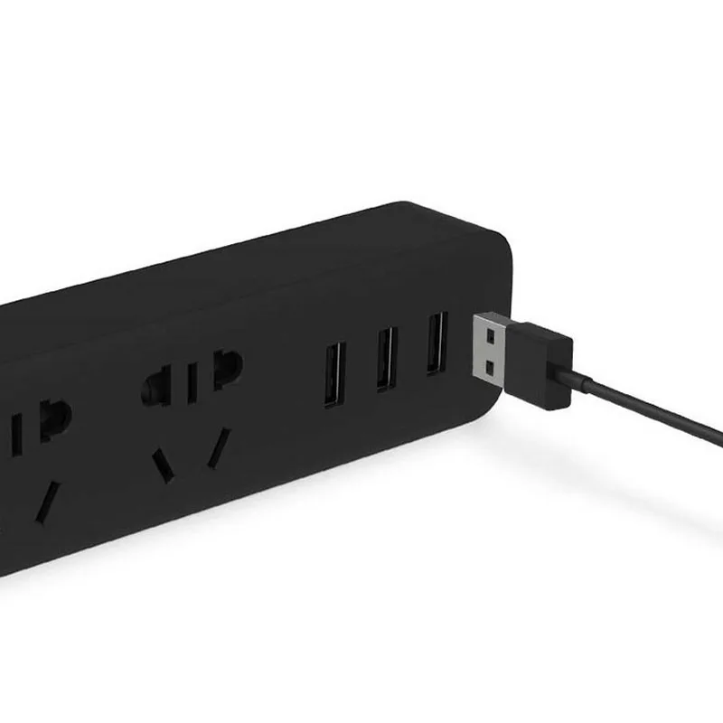 Xiaomi умный дом электронный блок питания розетка Быстрая зарядка 3 USB с 3 гнездами стандартный штекер