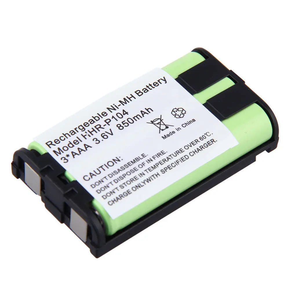 

1x 3.6V Home Phone Battery For Panasonic HHR-P104 HHR-P104A/1B HHRP104 Type 29
