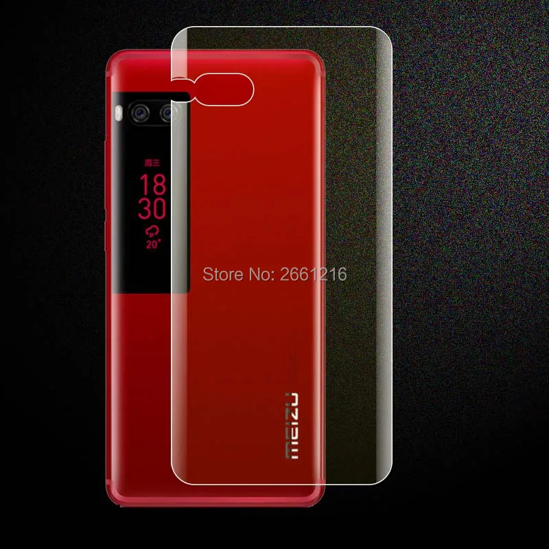 Для Meizu Pro 7 Plus Pro 7+ Pro7 2 шт = передний+ задний тонкий полное покрытие краев от края до края пленка из мягкого ТПУ взрывозащищенный Экран протектор