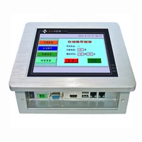wall mount 8 4 industrial touch screen panel pc with 64gb ssd 4gb ram xp system